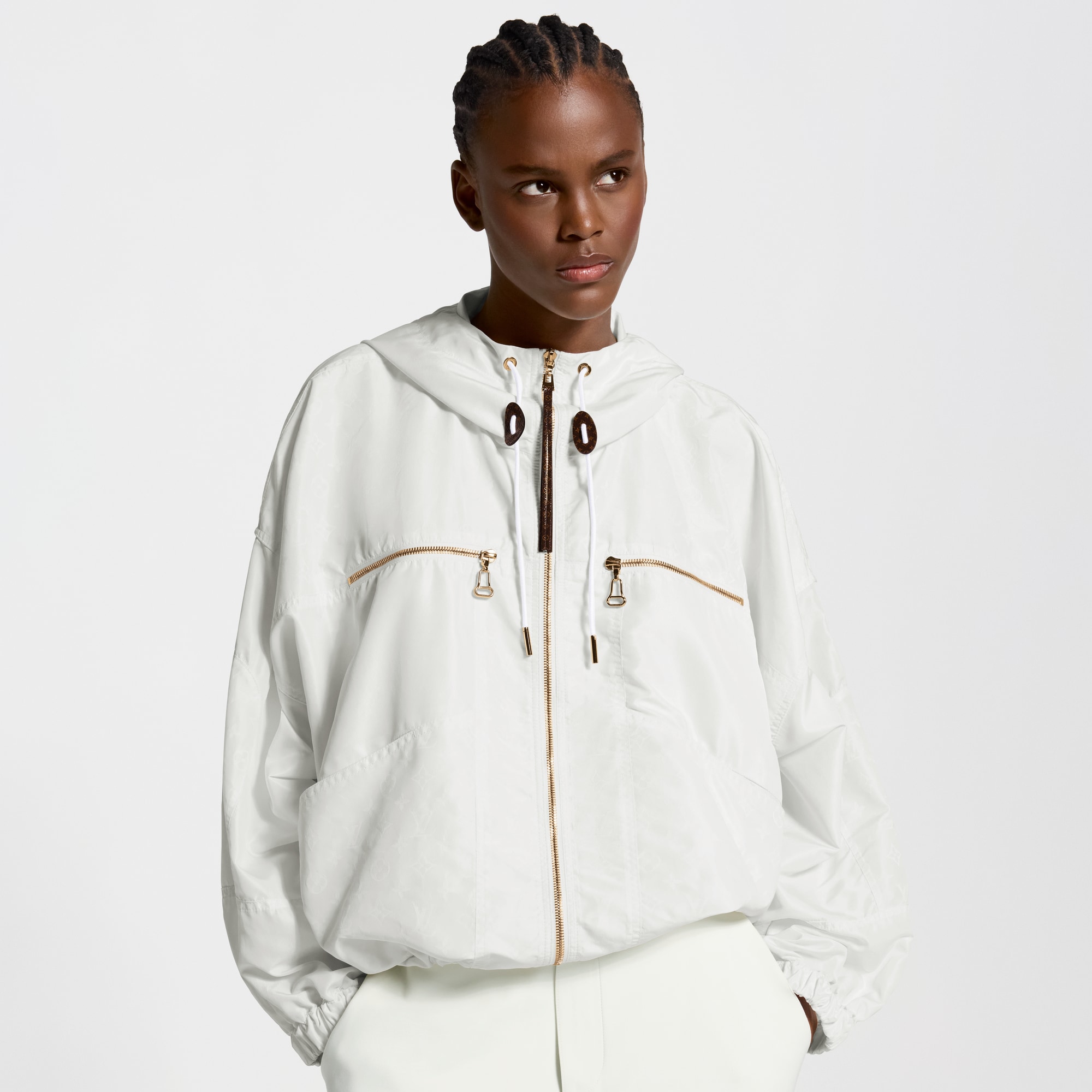 Monogram Accent Hooded Parka - Women - Ready-to-Wear | LOUIS VUITTON ®